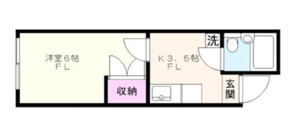 成増駅 徒歩4分 1階の物件間取画像